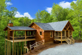 Whiskey Woods - Newly built cabin with fireplace wifi and more
